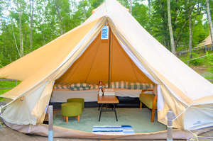 グランピングテントの画像