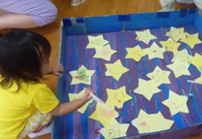 写真：星釣りの様子