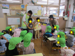 ぞうぐみから心のこもったプレゼントです