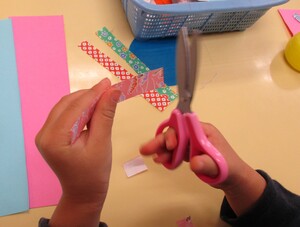 どきどき、わくわくしながら頑張りました