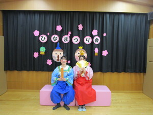 ひなまつり会の様子