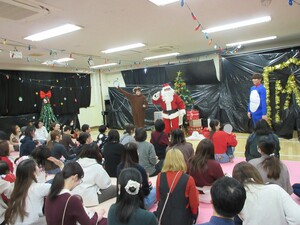 サンタさんの写真