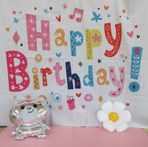 1歳のバースデーフォトコーナー