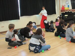 福の神が来たところ