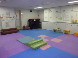 1階ベビールームの様子