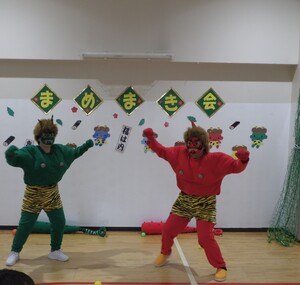 豆まき会の様子