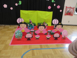 ひなまつり会の様子