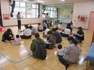 ひなまつり会の様子