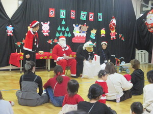 しんがしクリスマス会の様子