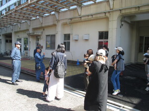 消防士さんがやってくる