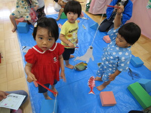 8月1日　金曜日　海の夏まつりを行いました。