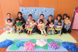 かたつむりとうさぎクラブの集合写真