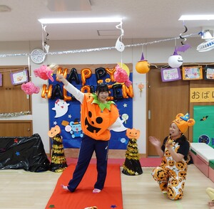 ハロウィンイベントの様子