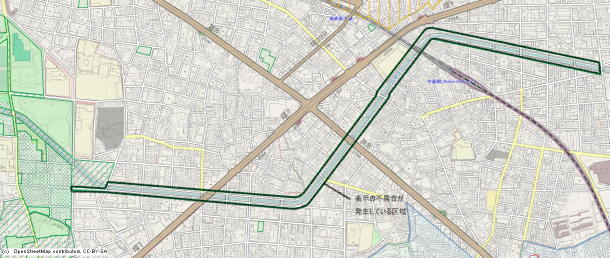 板橋緑地不具合箇所