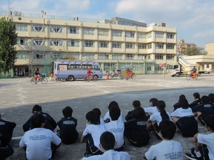 中学生向け交通安全教室