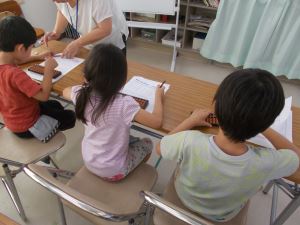 写真：そろばん教室