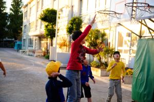 写真：バスケットボール