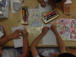 写真：お絵描き