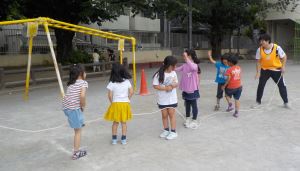 写真：おおなわとび