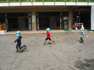 4歳児　かけっこ