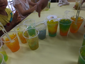 容器に入った寒天