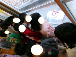 プレゼントを発見したところ