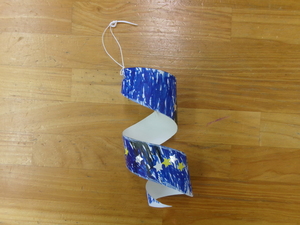 5歳児七夕飾りです。