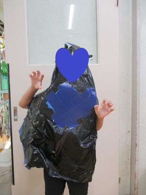 子どもたちの手作りおばけ