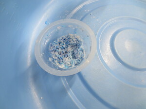 水分の少ない片栗粉粘土