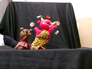 人形劇の様子です