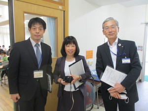 桜川小　校長先生と副校長先生