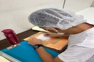 写真：作業風景