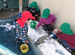雪のアイス屋さん