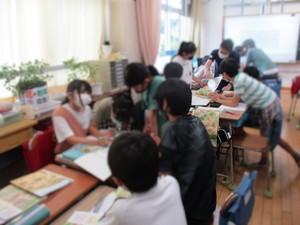 三園小　6年生の授業の様子