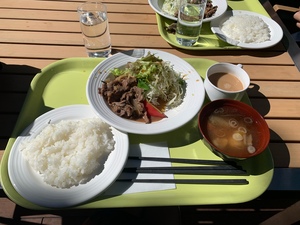 モンゴル風牛肉と羊の生姜ソルトペッパー炒め