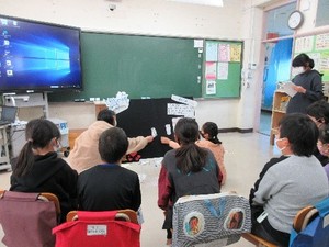 天津わかしお学校　区教委訪問3