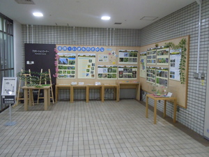 パネル展のようす