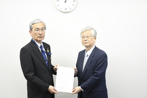 中川教育長と天笠会長