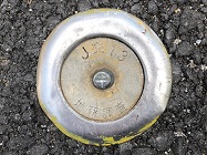 地籍図根多角点(赤塚)