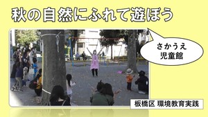 秋の自然にふれて遊ぼう【さかうえ児童館】（外部リンク）