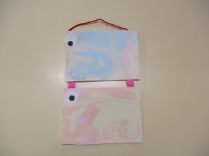 5歳児クラスのこいのぼりの製作