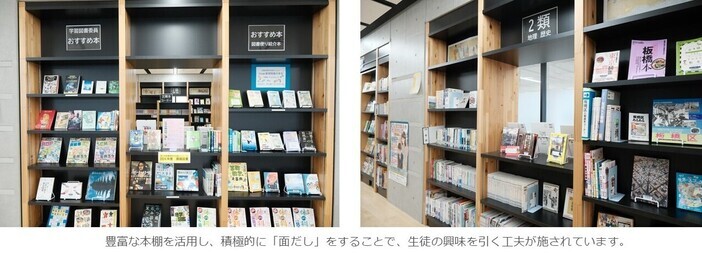 本棚のレイアウト