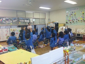 写真：年長クラスの様子