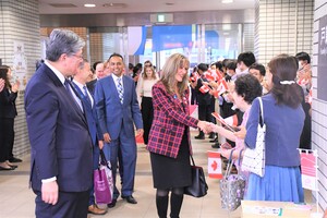 写真：お出迎え