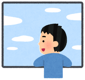 人がいる気配を出す（ベランダの風通しを良くする）