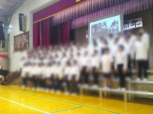 写真：式典の様子