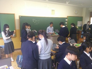 写真：授業中の様子