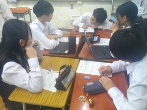 写真：授業の様子