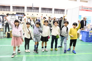 写真：参加した子どもたち
