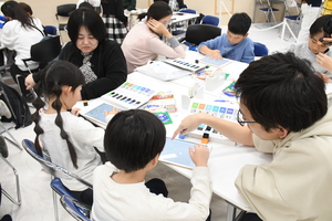 写真：子ども向けワークショップ